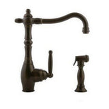 Graff - Kitchen Faucet with Side Spray - Onyx PVD
