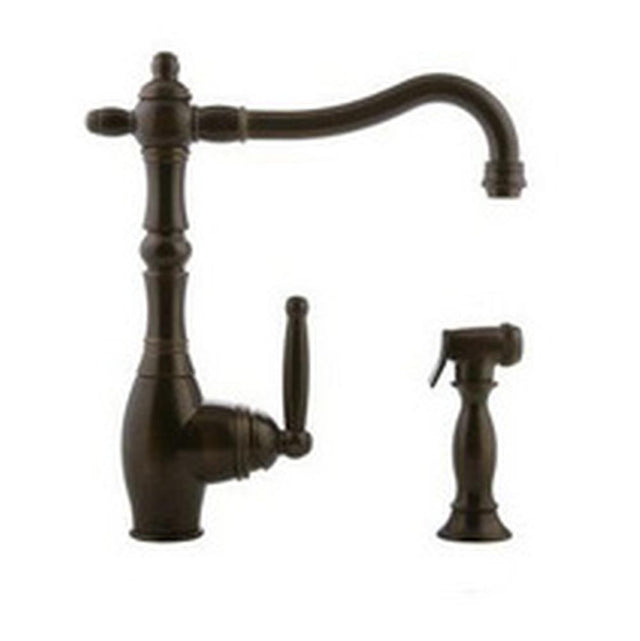 Graff - Kitchen Faucet with Side Spray - Onyx PVD