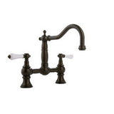 Graff - Bridge Kitchen Faucet - Vintage Brushed Brass