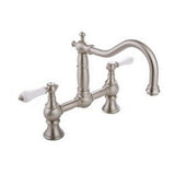 Graff - Bridge Kitchen Faucet - Steelnox  Satin Nickel