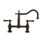 Graff - Bridge Kitchen Faucet - Vintage Brushed Brass