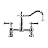 Graff - Bridge Kitchen Faucet - Polished Chrome