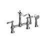 Graff - Bridge Kitchen Faucet with Side Spray - Architectural White