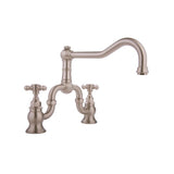 Graff - Bridge Kitchen Faucet - Steelnox  Satin Nickel