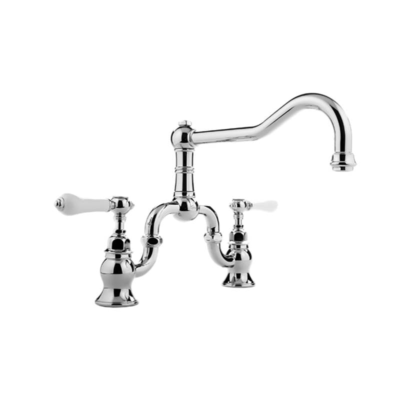 Graff - Bridge Kitchen Faucet - Architectural White