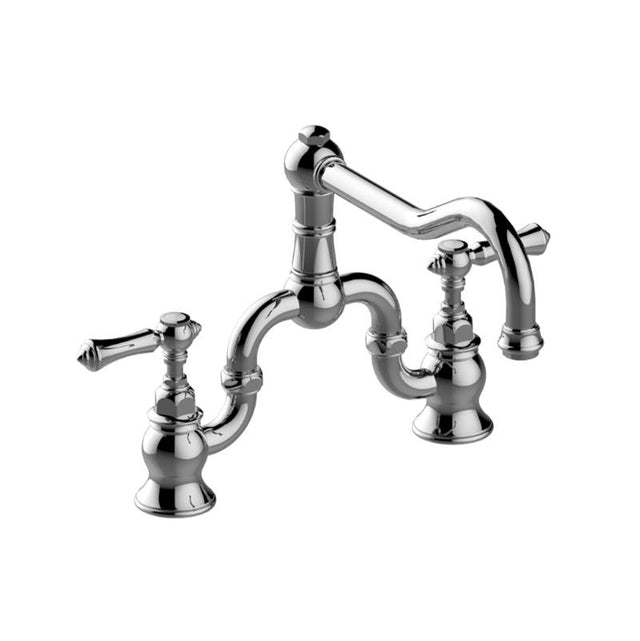Graff - Bridge Kitchen Faucet - Architectural White