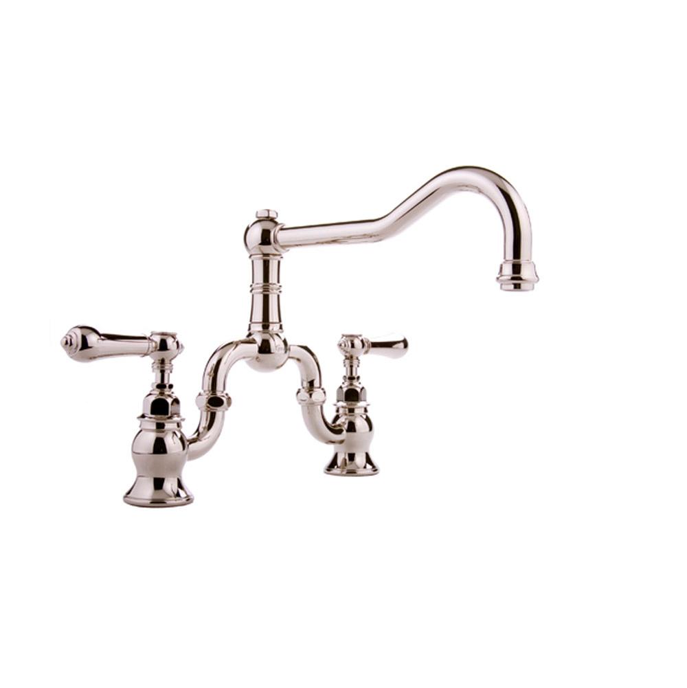 Graff - Bridge Kitchen Faucet - Polished Nickel