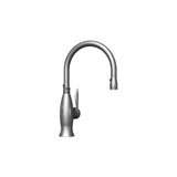 Graff - Pull-Down Bar/Prep Faucet - Vintage Brushed Brass