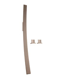Graff - Luna Wall-Mounted Lavatory/Vessel Filler w/Deck-Mounted Handles - Steelnox  Satin Nickel
