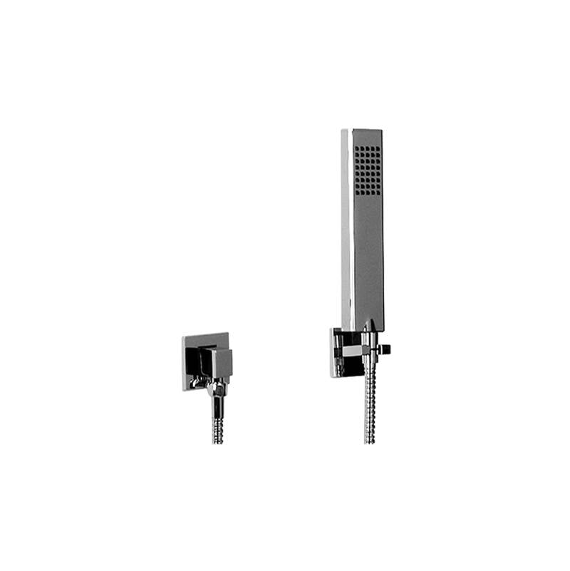 Graff - Sade/Targa/Luna Wall-Mounted Lavatory Handshower & Diverter - Architectural White