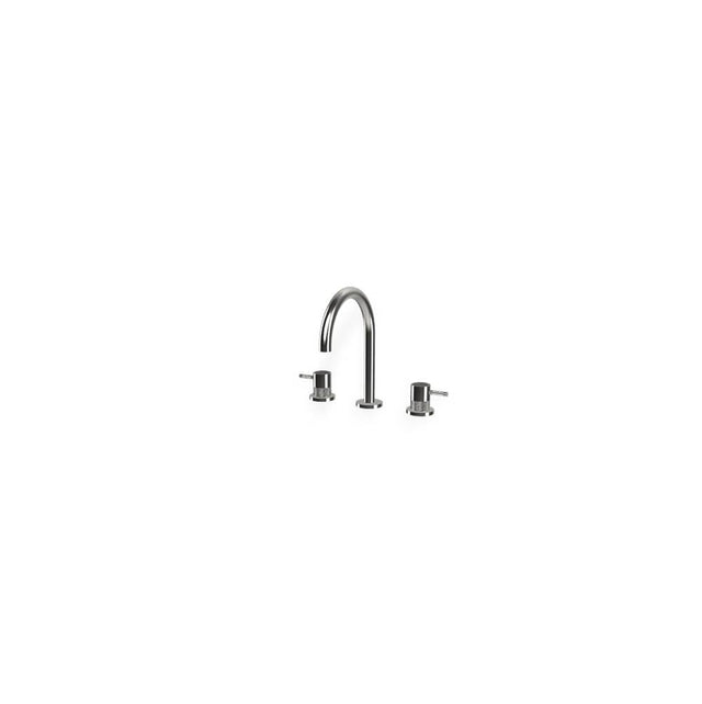 Graff - Cameo Widespread Lavatory Faucet - Architectural White