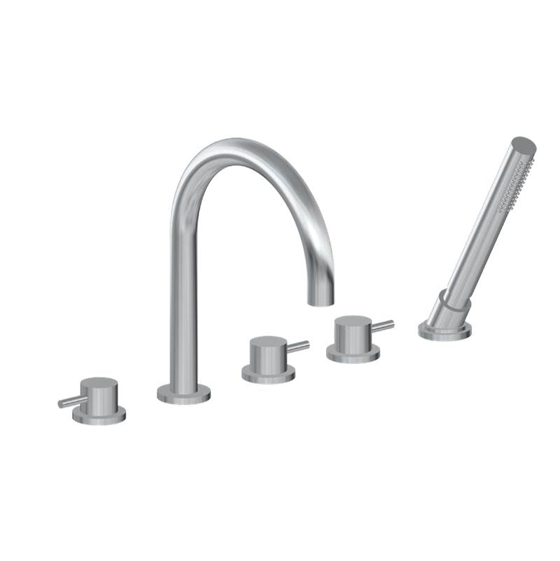 Graff - M.E. Roman Tub Set - Warm Bronze Pvd