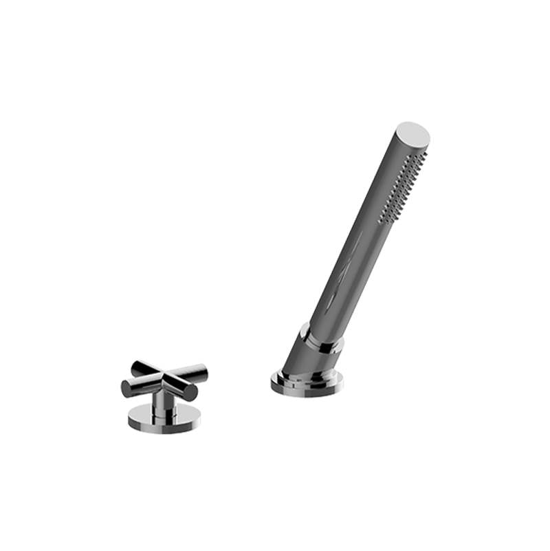 Graff - M.E. Deck-Mounted Handshower & Diverter Set (Trim) - Architectural White