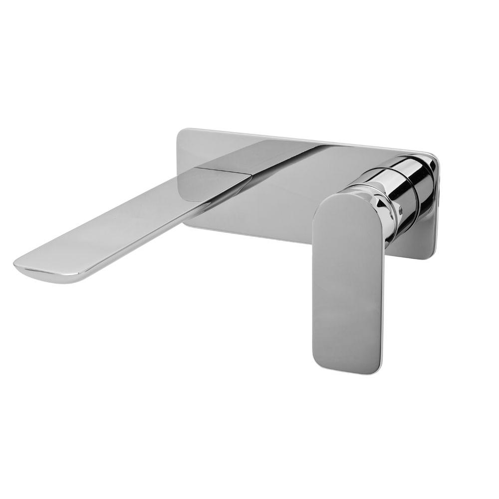 Graff - Sento Wall-Mounted Lav Faucet w/Single Handle - Polished Chrome