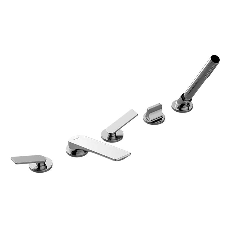 Graff - Sento Roman Tub Set - Warm Bronze Pvd
