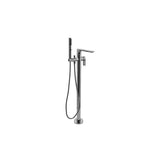 Graff - Sento Floor-Mounted Tub Filler - Architectural White