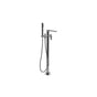 Graff - Sento Floor-Mounted Tub Filler - Architectural White