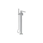 Graff - Sento Floor-Mounted Tub Filler - Trim Only - Unfinished Brushed Brass