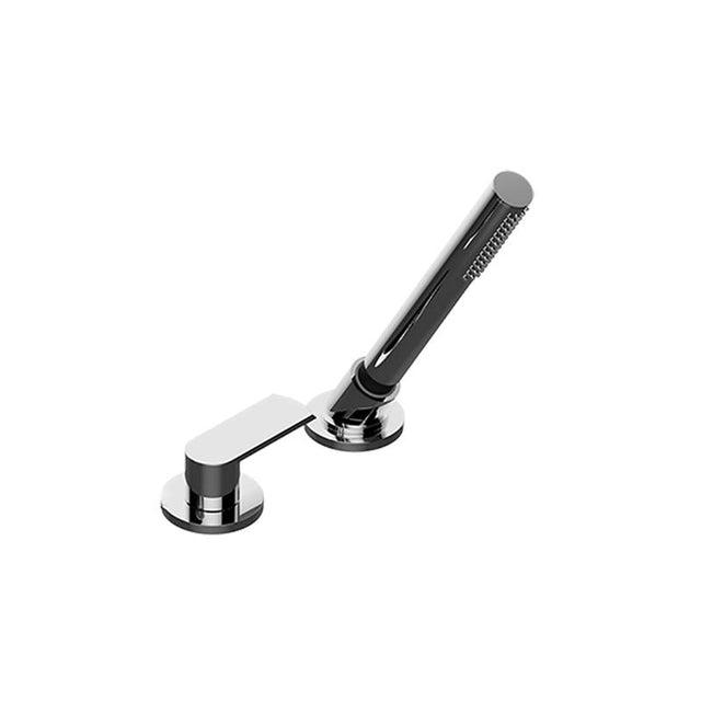 Graff - Phase Deck-Mounted Handshower and Diverter Set (Trim) - Architectural White