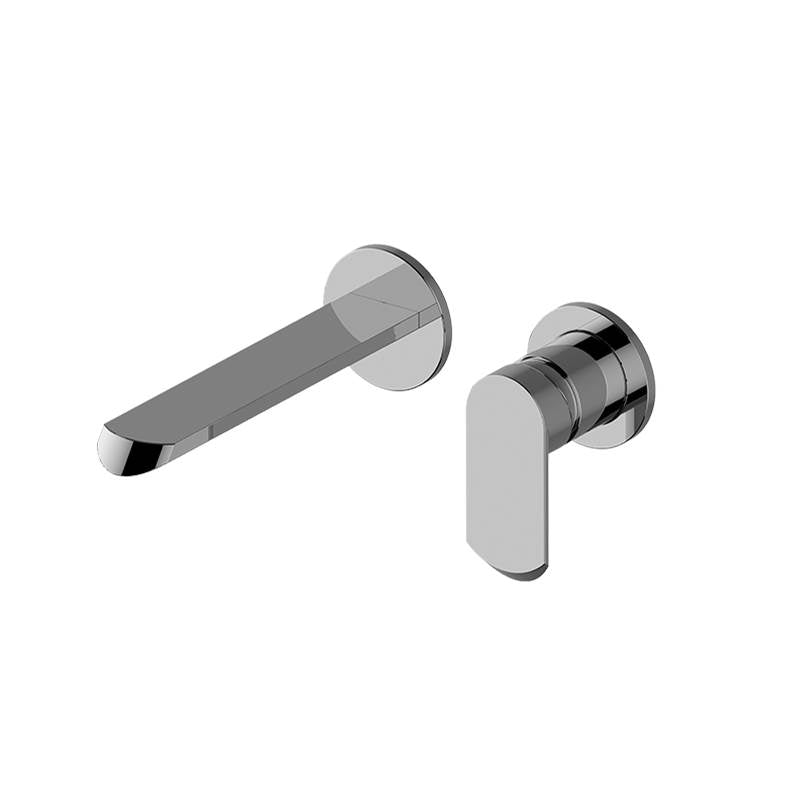 Graff - Phase Wall-mounted Lavatory Faucet (71/2'' Spout) (Trim) - Architectural White