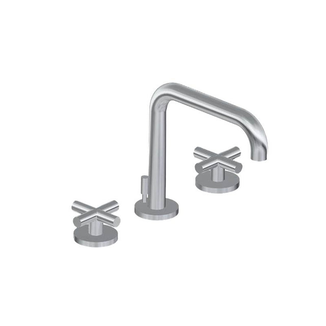 Graff - Terra Widespread Lavatory Faucet w/Cross Handle - Architectural White