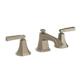 Graff - Finezza UNO Widespread Lavatory Faucet w/Lever Handle - Polished Nickel