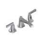 Graff - Finezza UNO Widespread Lavatory Faucet w/Lever Handle - Architectural White