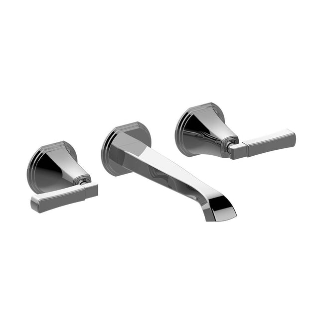 Graff - Finezza UNO Wall-Mounted Lavatory Faucet (Trim) - Architectural White