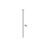 Graff - Finezza UNO/Finezza DUE Finezza Ceiling Mount Lavatory Faucet (Trim) - Warm Bronze Pvd