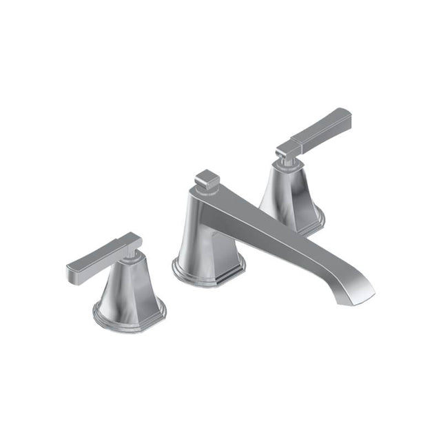 Graff - Finezza UNO Roman Tub Set w/Lever Handle (Rough & Trim) - Architectural White