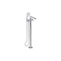 Graff - Finezza UNO Floor-Mounted Tub Filler (Rough and Trim) - Architectural White