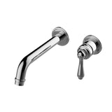 Graff - Camden Wall Mount Lavatory Faucet (7 1/2'' Spout) (Rough & Trim) - Brushed Nickel