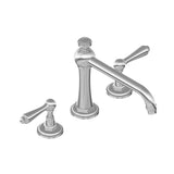Graff - Camden  Roman Tub Set w/Lever Handle (Rough & Trim) - Architectural White