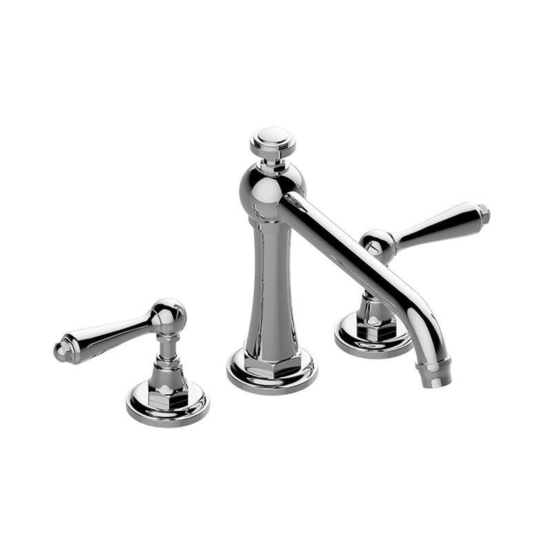 Graff - Camden Roman Tub Set w/Lever Handle (Trim) - Architectural White