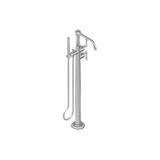 Graff - Camden Floor-Mounted Tub Filler (Rough and Trim) - Architectural White