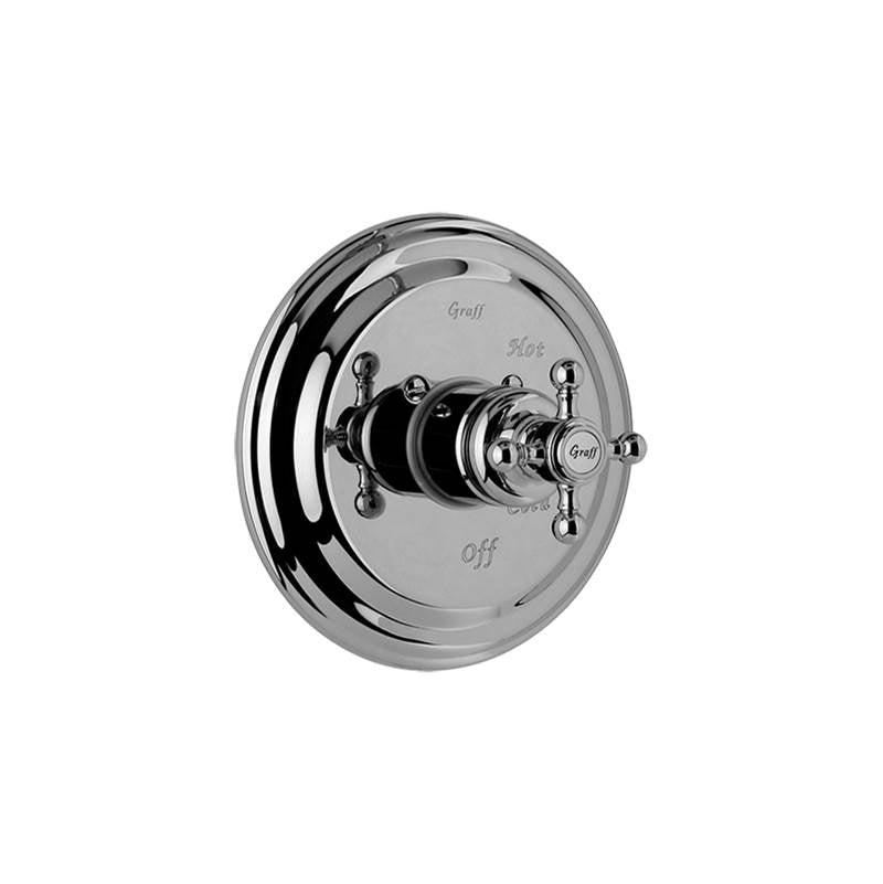 Graff - Adley Pressure Balancing Valve Trim with Handle (Trim - Architectural White