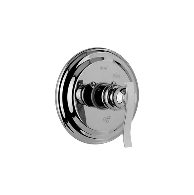Graff - Bali Pressure Balancing Valve Trim with Handle (Trim - Vintage Brushed Brass