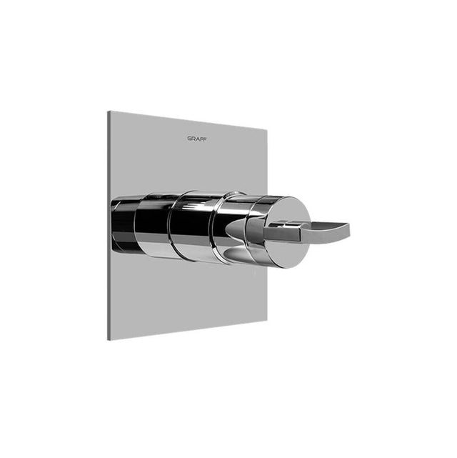 Graff - Sade/Targa/Luna Pressure Balancing Valve Trim with Handle (Trim) - Architectural White
