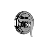 Graff - Bali Pressure Balancing Valve Trim with Handle and Diverter (Trim) - Architectural White