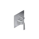Graff - Finezza UNO/Finezza DUE Pressure Balancing Valve Trim with Handle and Diverter (Trim) - Architectural White