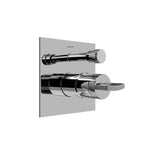 Graff - Sade/Targa/Luna Pressure Balancing Valve Trim with Handle and Diverter (Trim) - Architectural White