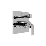 Graff - Immersion Pressure Balancing Valve Trim with Handle and Diverter (Trim) - Architectural White