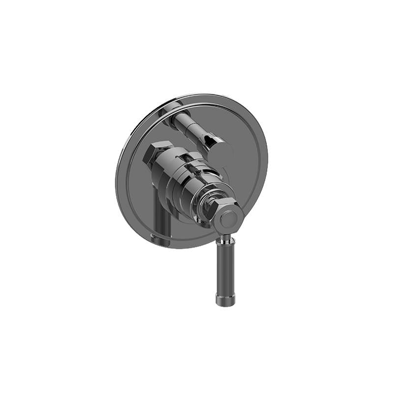 Graff - Vintage Pressure Balancing Valve Trim with Handle and Diverter (Trim) - Architectural White