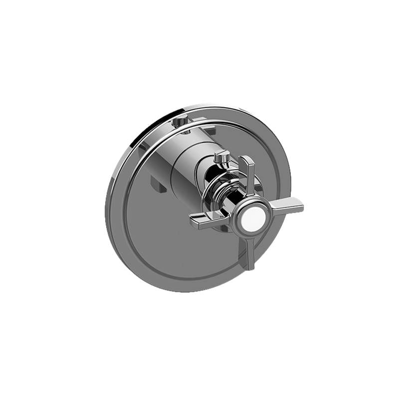 Graff - Camden Traditional M-Series Thermostatic Valve Trim with Handle - Warm Bronze Pvd