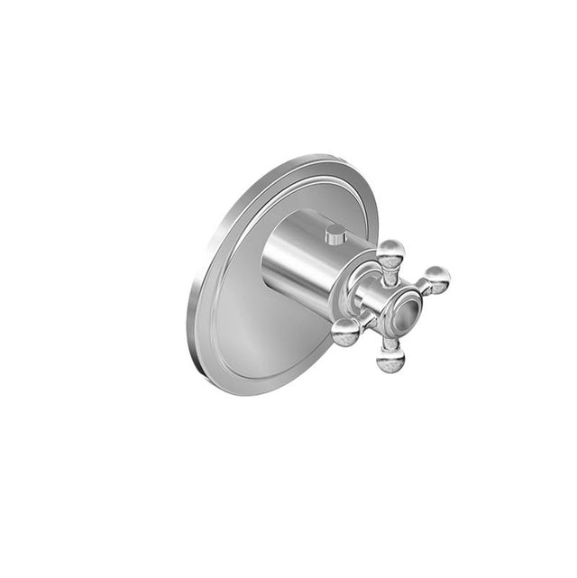 Graff - Adley Traditional M-Series Thermostatic Valve Trim with Handle - Vintage Brushed Brass