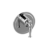 Graff - Lauren Traditional M-Series Thermostatic Valve Trim with Handle - Architectural White