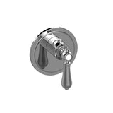 Graff - Adley Traditional M-Series Thermostatic Valve Trim with Handle - Architectural White