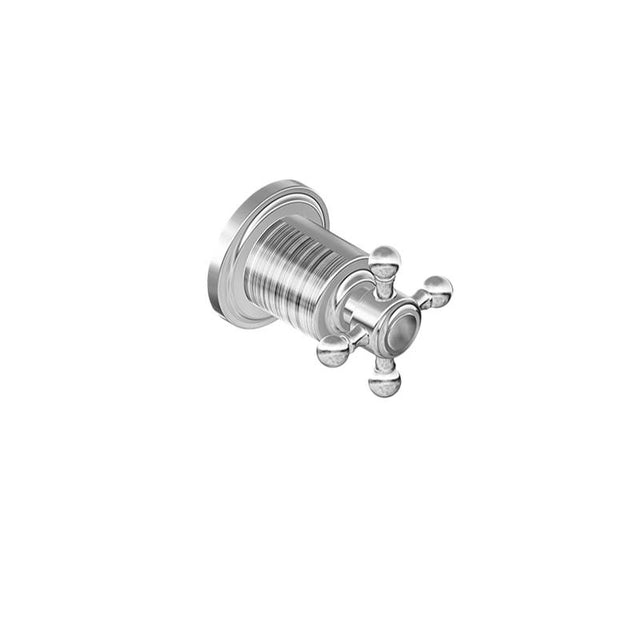 Graff - Adley Traditional M-Series Stop/Volume Control Valve Trim with Handle - Vintage Brushed Brass