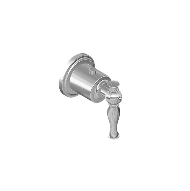 Graff - Lauren Traditional M-Series Stop/Volume Control Valve Trim with Handle - Vintage Brushed Brass