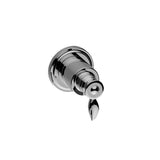 Graff - Topaz Traditional M-Series Stop/Volume Control Valve Trim with Handle - Architectural White